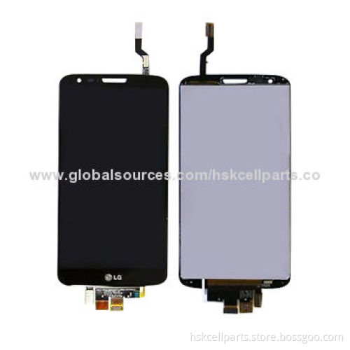 New Products Mobile Phone Parts Complete LCD Display For LG g2 D802 LCD Screen DigitizerNew